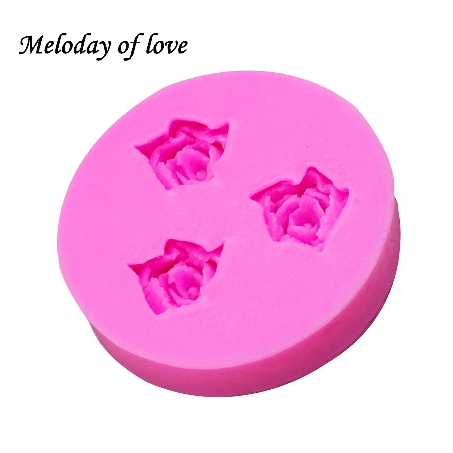 Rose Decorating Tool 3D Baking Fondant Silicone Mold