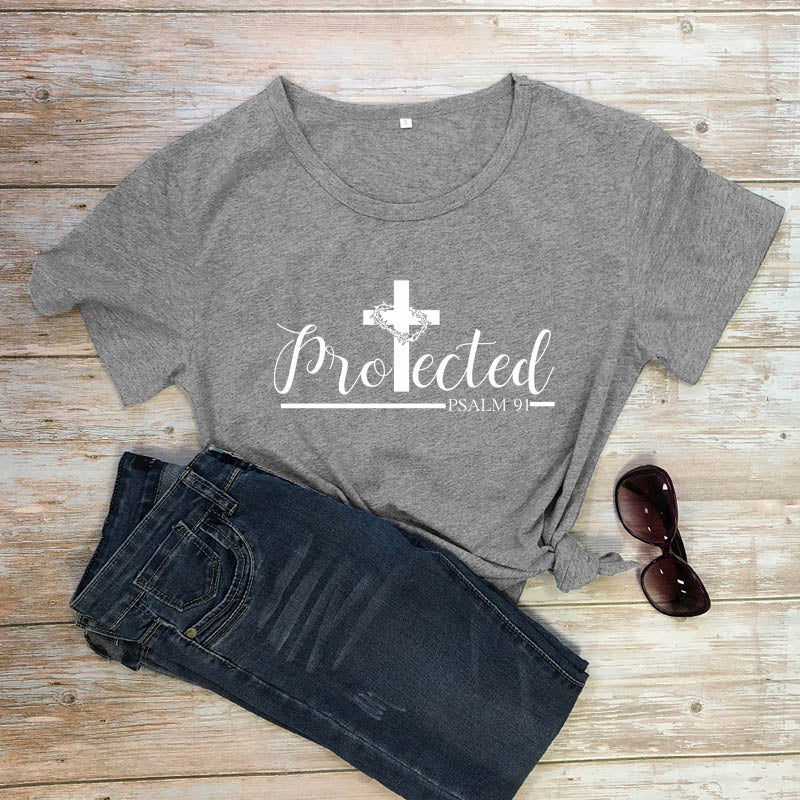 "Protected" Womens T-shirt