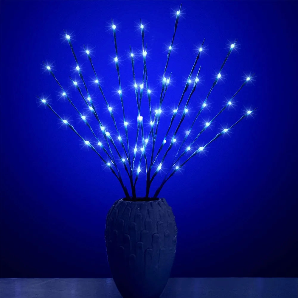 20 Bulbs LED Willow Branch Lights Lamp