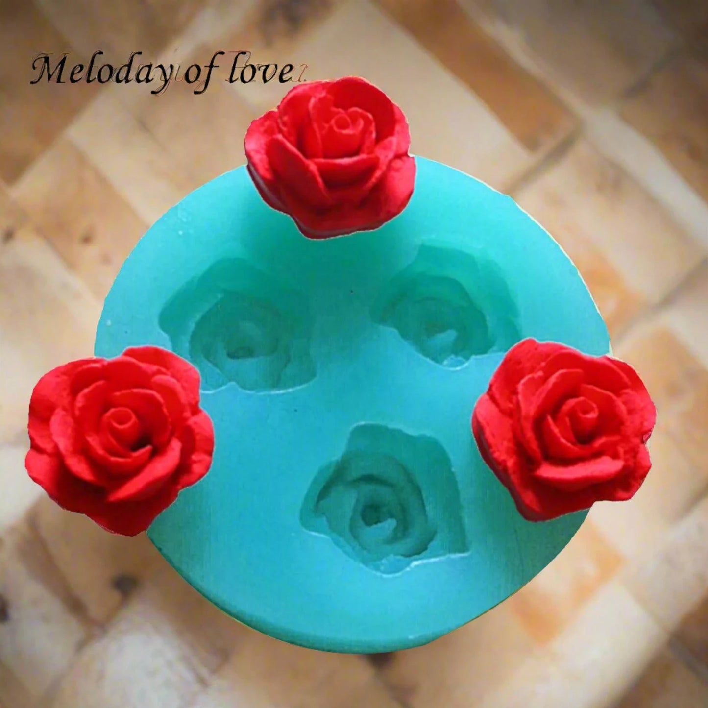 Rose Decorating Tool 3D Baking Fondant Silicone Mold