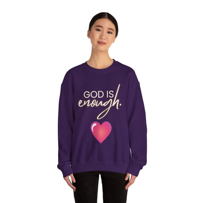 Womens Enough Crewneck Sweatshirt