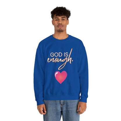 Womens Enough Crewneck Sweatshirt