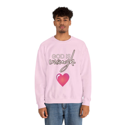 Womens Enough Crewneck Sweatshirt