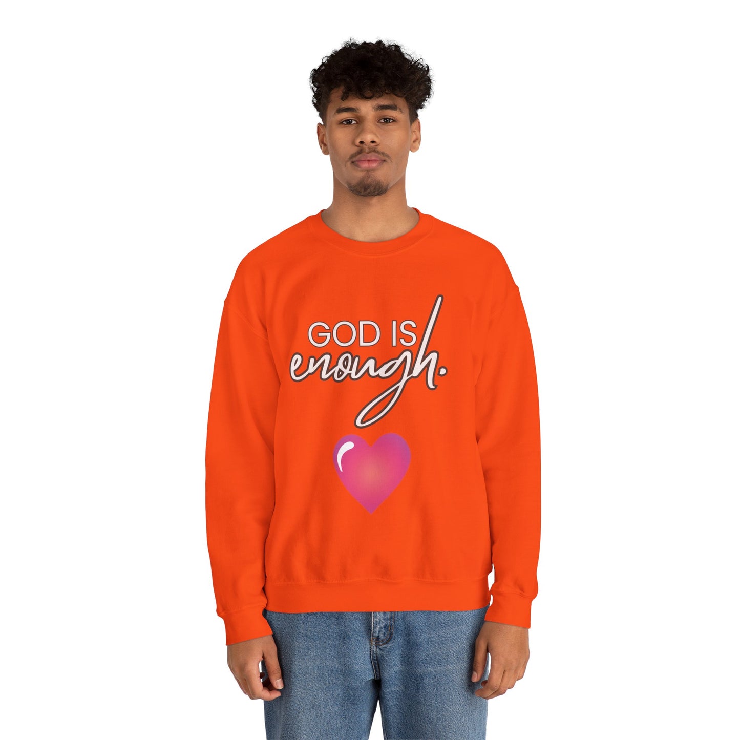 Womens Enough Crewneck Sweatshirt