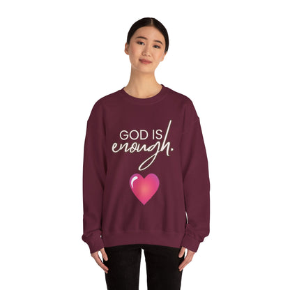 Womens Enough Crewneck Sweatshirt