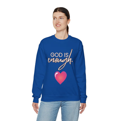 Womens Enough Crewneck Sweatshirt