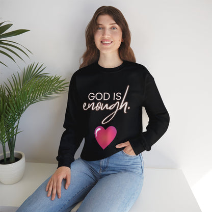 Womens Enough Crewneck Sweatshirt