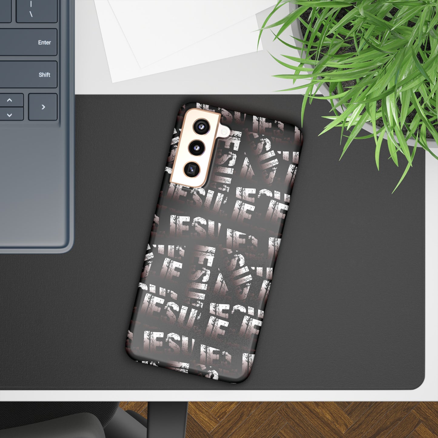 "Jesus" Wrapped Slim Case (Select Device)