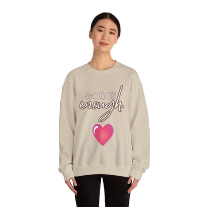 Womens Enough Crewneck Sweatshirt