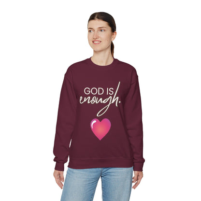 Womens Enough Crewneck Sweatshirt
