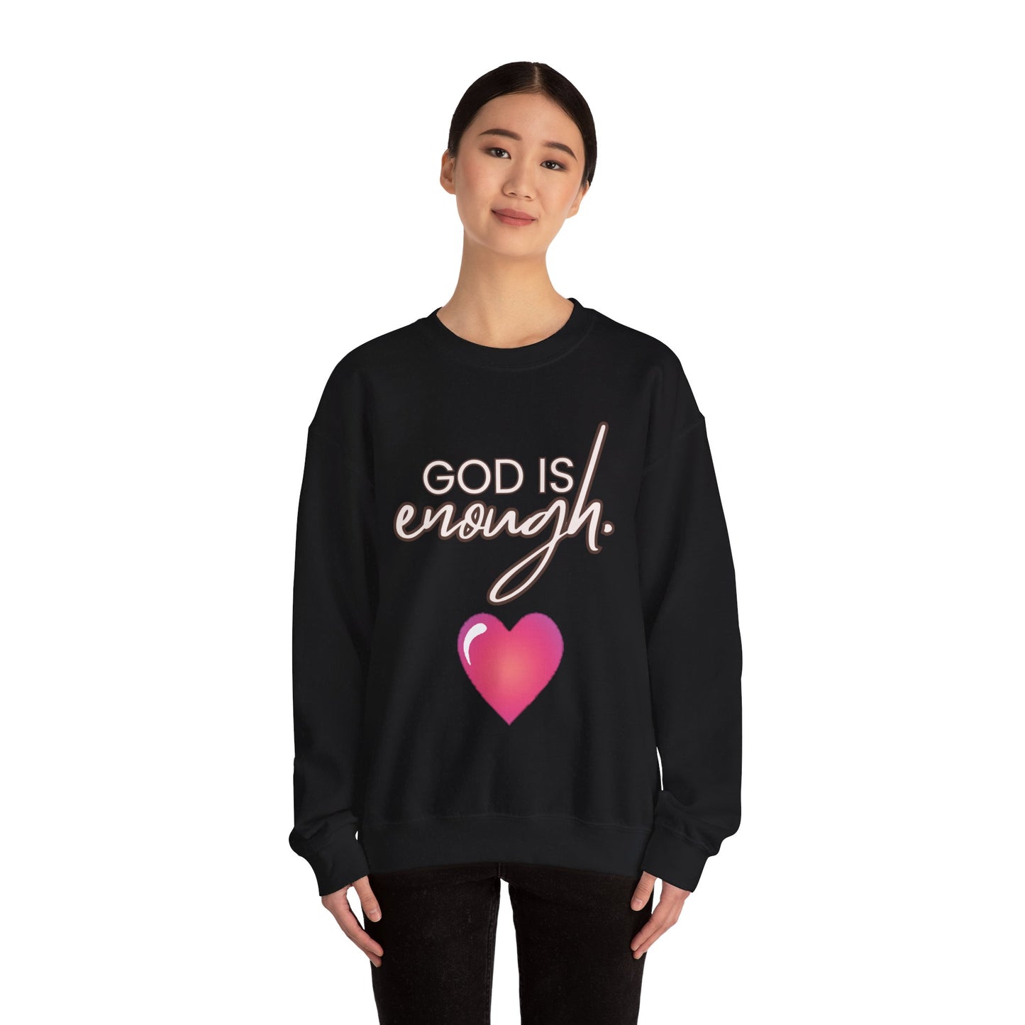 Womens Enough Crewneck Sweatshirt